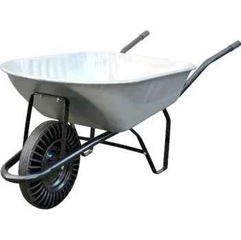 Páčidlo Kolečko stavební 100l pozink - plné kolo