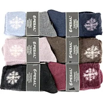 Dámské ponožky PESAIL Dámské vlněné ponožky LW254 Velikost: 35- 38