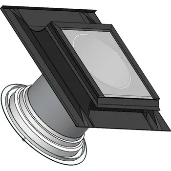 Světlovod Světlovod pro šikmou střechu SUNIZER SHORT ROUND průměr 330 mm