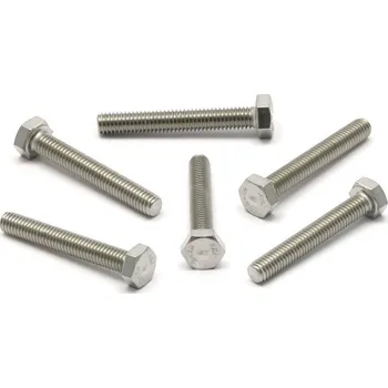 Šroub Šroub se šestihrannou hlavou se závitem k hlavě M8×20 mm