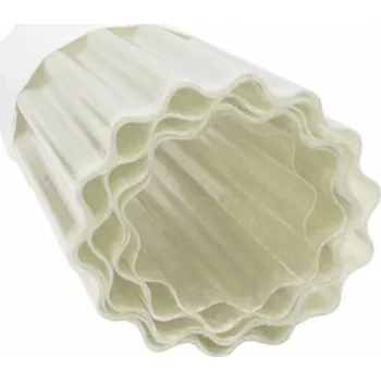 Sklolaminátová deska Vlnitý sklolaminát Wellglass 76/18 - opál šířka 2 m