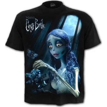 Pánské tričko Unisex Tričko Spiral HORROR - CORPSE BRIDE - GLOW IN THE DARK FG305696 Velikost: XL