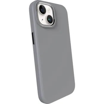 Pouzdro na mobilní telefon Picasee Premium case MagSafe na Apple iPhone 14 - Vlastní gravírování - Šedá