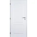 Dveře plné profilované Doornite Claudius bílé levé 600 mm