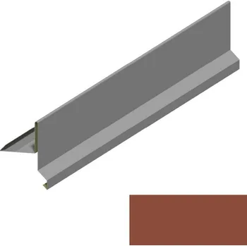 Střecha DEK závětrná lišta RS250SS SP&nbsp;25 RAL 8004 cihlová