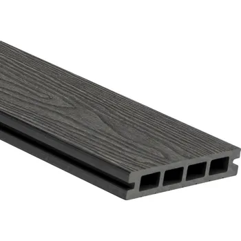 Terasové prkno Prkno terasové WPC PERI 3D OSK duté grey 25×136×4000 mm