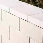 Tvárnice plotová BEST LUNETA II bílá 200×400×200 mm