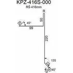 DEK závětrná lišta RS416SS SP25 RAL7035 0,50mm 2bm