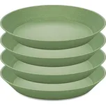 Hluboké talíře CONNECT, O 24 cm, 4 kusy, zelené, KOZIOL