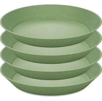 Talíř Hluboké talíře CONNECT, O 24 cm, 4 kusy, zelené, KOZIOL
