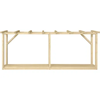 Dřevník Dřevník ke zdi 690×2130×5000 mm