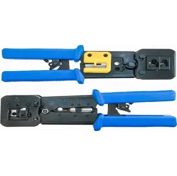 Krimpovací kleště Krimpovací kleště pro konektory RJ45, RJ12, RJ11 - Lanberg NT-0204