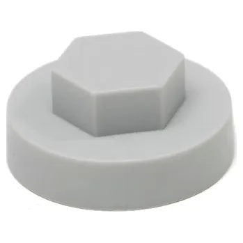 Spojovací materiál Krytka na závitotvorný šroub JA3 šestihranná stříbrná 6,5 mm