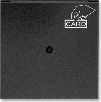 vypínač a zásuvka Kryt spínač kartový s průzorem ABB Neo onyx