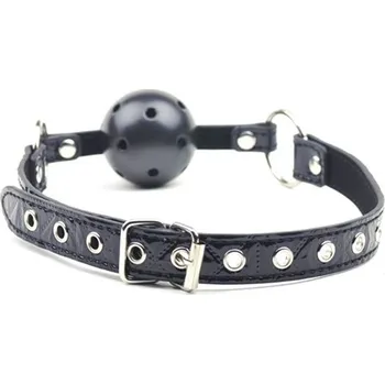 VšeNaSex.cz Roubík do úst Embossed Belt Gag