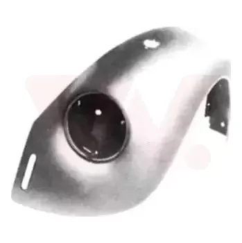 Blatník karosérie VAN WEZEL L přední blatník s otvorem pro blikač VAW 5801657