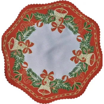 prostírání Vánoční prostírání 30 cm - ZVONKY