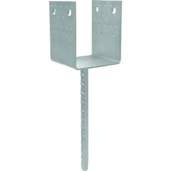 Patka kotevní široká U2 141×125×120×4 mm trn 20×400 mm