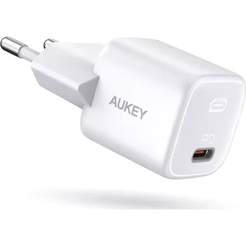 aukey omnia mini usb-c nabíječka 20 w pd rychlé nabíjení