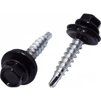 Vrut Farmářský samořezný vrut 4,8 x 20 mm 25 ks RAL 9005 (černá)