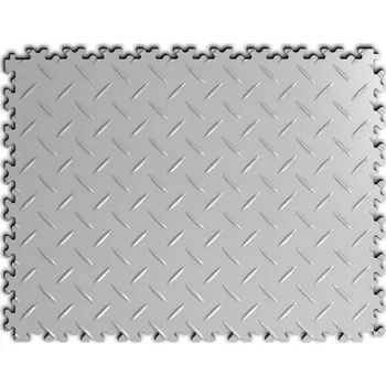 Dlažba Značkovací vinylová dlaždice SimpleJack Triton Crystal široká 39 x 51 cm Barva: Šedá