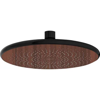 Sprchová hlavice Hlavová sprcha s funkcí úspory vody, černá, Ø 25 cm, WENKO