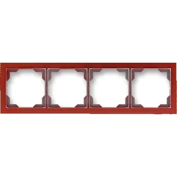 vypínač Rámeček ABB Neo čtyřnásobný teracotta