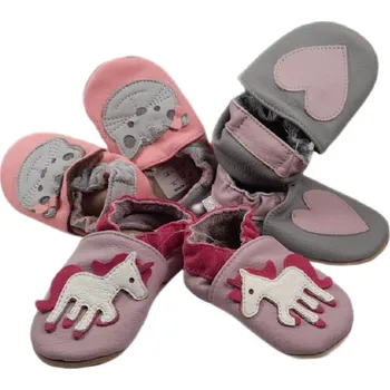 Dívčí polobotky BAREFOOT capáčky Babice pro holčičky Velikost: 22/23