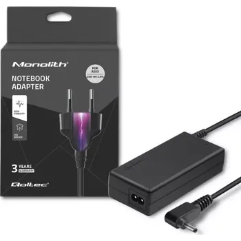 Adaptér k notebooku Qoltec adaptér 45W 19V 2.37A 51506 - neoriginální
