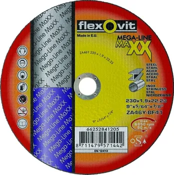 Řezný kotouč Kotouč řezný Flexovit ML Maxx ZA46Y-BF41 230×22,23 mm