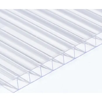 Polykarbonátová deska Komůrkový polykarbonát 8 mm - 2 stěny - 1,5 kg/m2 - čirý 1,05 x 1 m