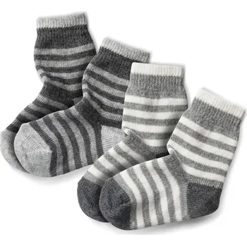 Kreibich&Fellhof Dětské ponožky ALPAKA PROUŽEK Velikost: 23-26