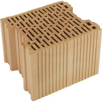 zdivo Cihla akustická HELUZ AKU 30/33,3 MK P15 s maltovou kapsou 333×300×238 mm