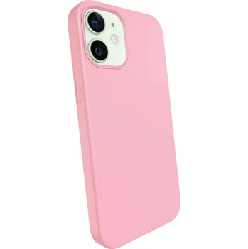 Pouzdro na mobilní telefon Picasee Liquid case na Apple iPhone 12 mini - Vlastní gravírování - Růžová