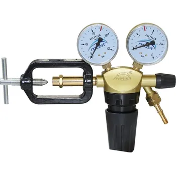 Svářečka Redukční ventil ACETYLEN 25 bar/5 m3/h Brass MOST