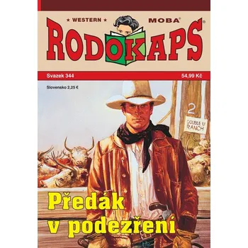 Kniha Rodokaps 344 - Předák v podezření -