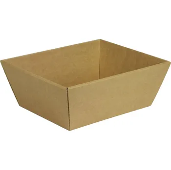 Dárkový potravinový koš Dárkový koš 190x160x85, kraft, 10 ks