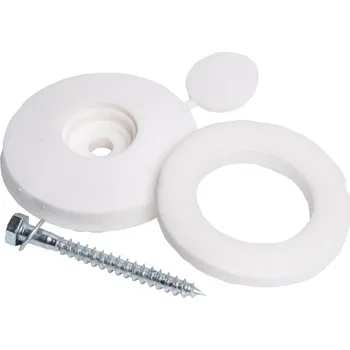 Střecha Knoflíkupevňovací s těsněním bílý (10 ks/bal.)