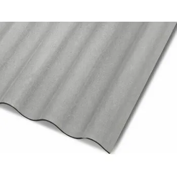 Krytina vláknocementová vlnitá Swisspearl Vltava A5 1250×918 mm šedá