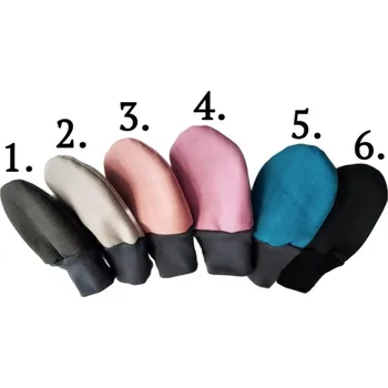 Rukavice Setino Softshellové rukavice bez palce zateplené kožíškem Barva: Růžová