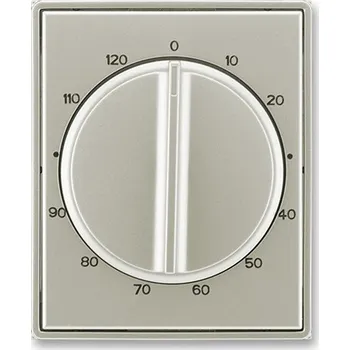 vypínač a zásuvka Kryt ovládač časovací otočný ABB Time starostříbrná