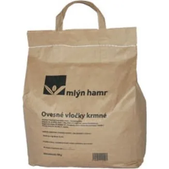 Krmivo pro hospodářské zvíře Mlýn Hamr Ovesné vločky krmné 5 kg
