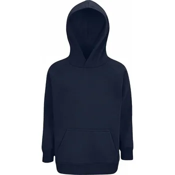Chlapecká mikina Sol's Dětská organická mikina Stellar s kapucí a fleecem zevnitř Barva: modrá námořní, Velikost: 8 let (118/128) L03576