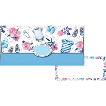 Kalendář Obálka na peníze dárková, 55-090, narození chlapečka