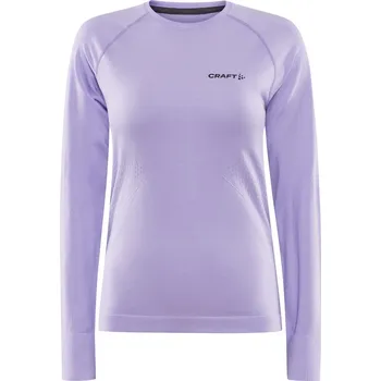 Dámské oblečení Dámské Tričko s dlouhým rukávem CRAFT CORE DRY ACTIVE COMFORT LS W 1911168-723000 – Fialová L