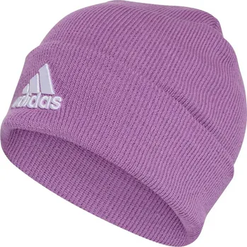 Čepice Zimní čepice ADIDAS LOGO BEANIE CUF IY7668 – Fialová OSFM