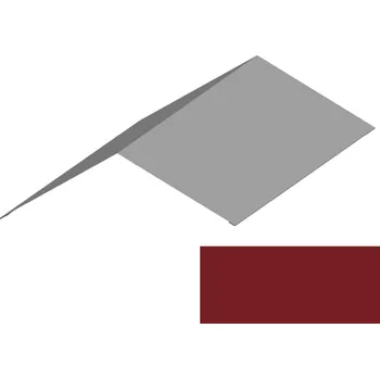 Střecha DEK Hřebenáč RS416S-120 SP&nbsp;25 RAL 3011 červenohnědá