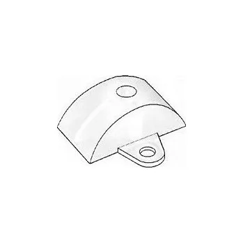 Podložka distanční plastová pro vlnu VL 76/18 čirá