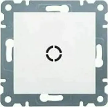 Vývodka kabelová Hager lumina bílá lesk