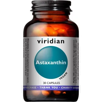Přírodní produkt Viridian Astaxanthin 30 kapslí
